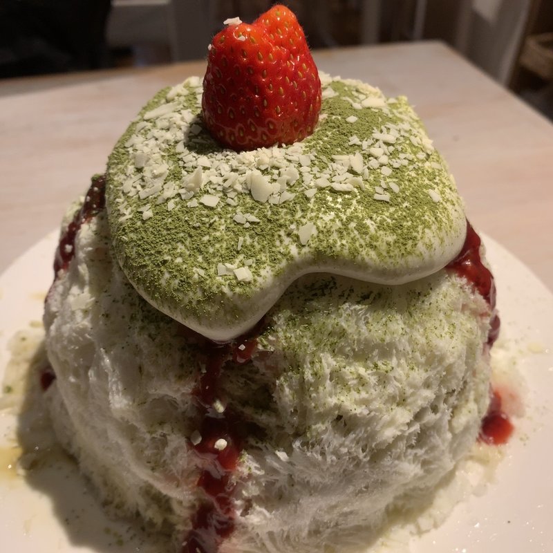 Christmas限定かき氷(ボンヌ カフェ 十条店 （Bonnel Cafe）)