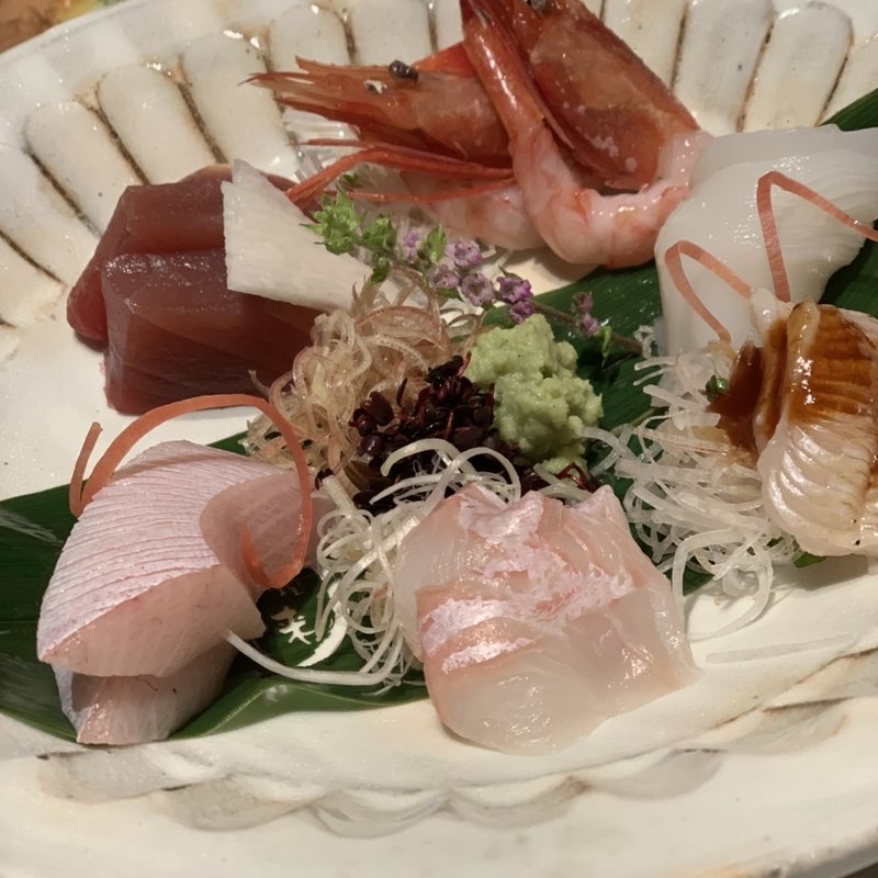 お造り盛り合わせ(接方来 京都タワー店 （せっぽうらい）)