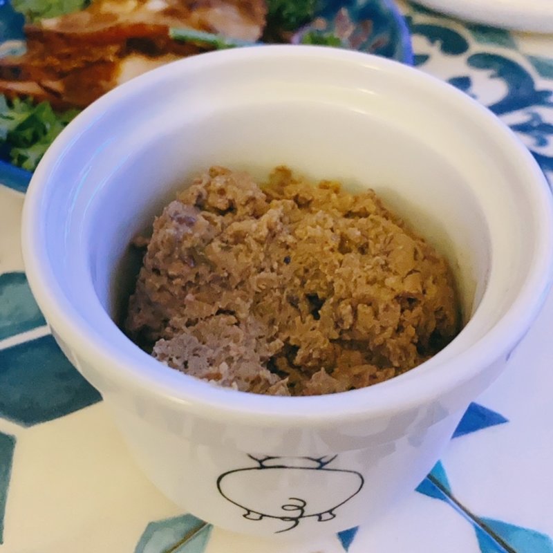 鶏のレバームース(Garniture（ガルニチュール）)