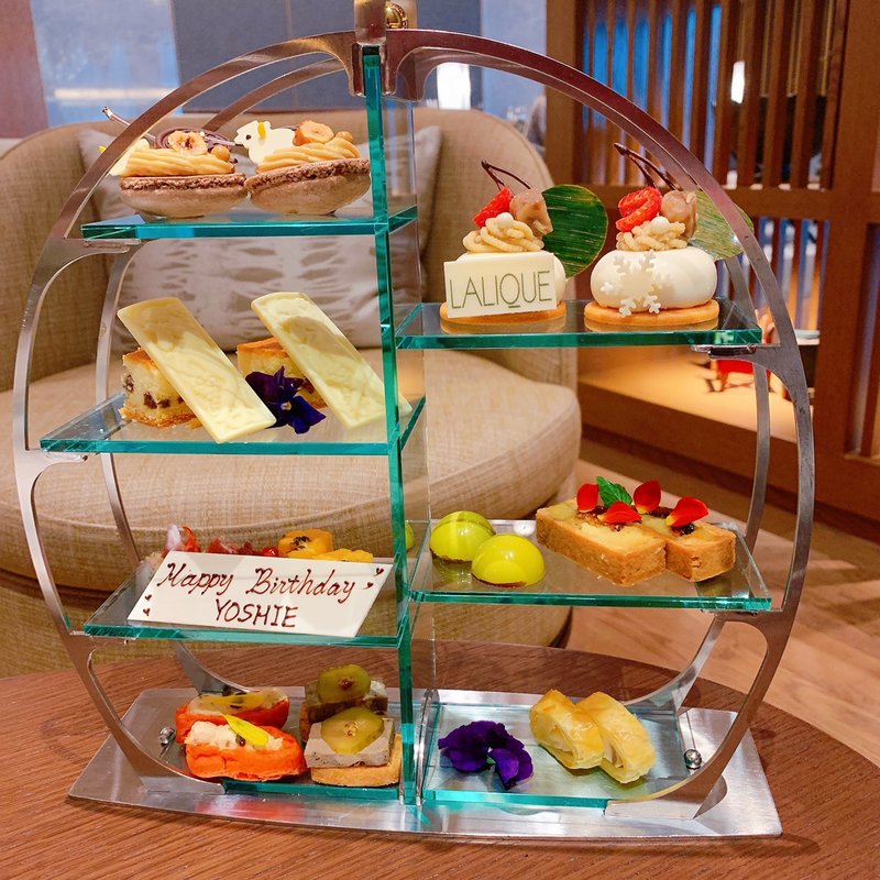 Lalique Afternoon Tea  Botanica (JW マリオットホテル奈良)