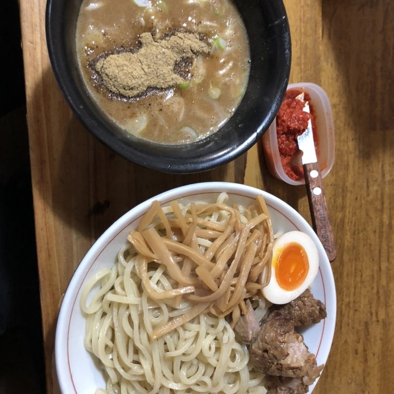 超濃厚魚介つけ麺　大盛(麺処 壱萬屋 （いちばんや）)