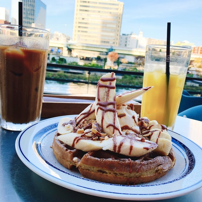 ワッフル　チョコバナナ(NORTHSHORE 北浜店)