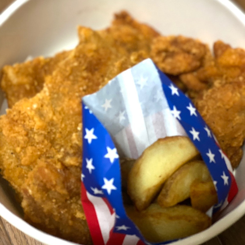 骨なしフライドチキンバーレル(ディナーベル ススキノ南７条店)