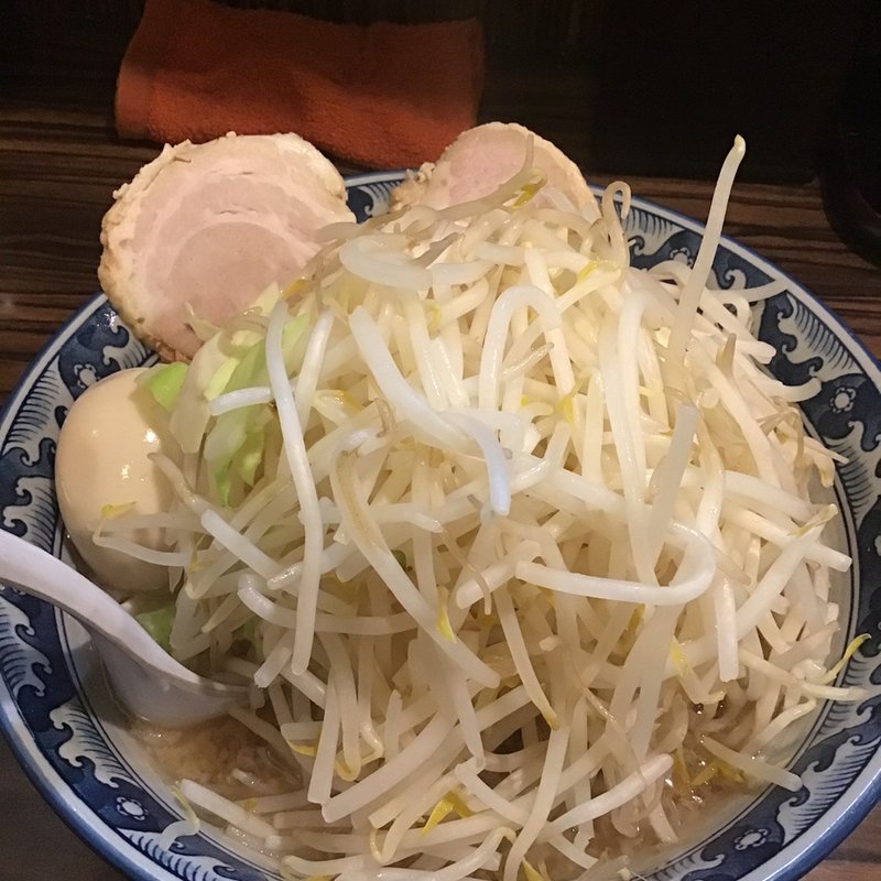 ラーメン大盛り　味玉付き(欽福 )