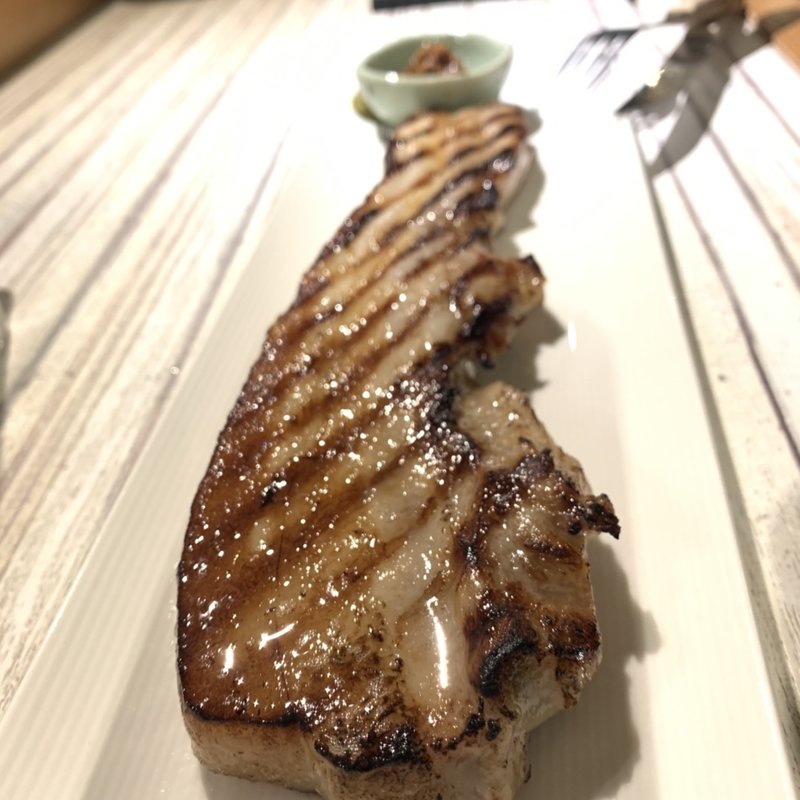 豚バラの塩麹焼き(発酵会席 菌太郎)