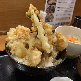 かき天丼(牡蠣屋うらら聖蹟桜ヶ丘店)