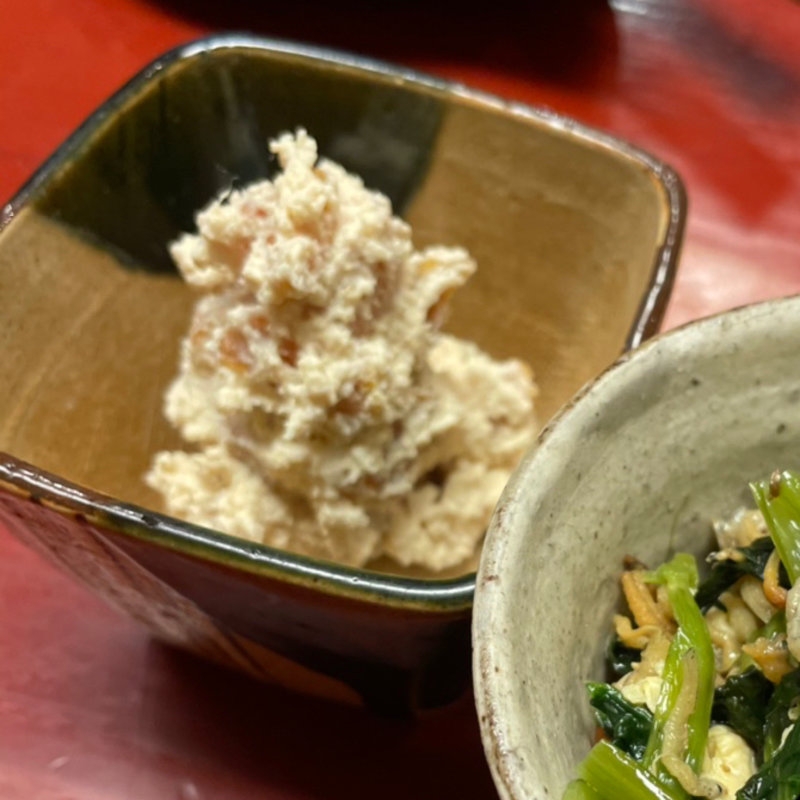 干し柿白和え(めなみ )