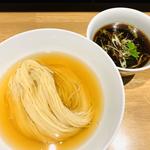 鰹昆布水つけ麺（醤油）(らぁ麺や嶋)