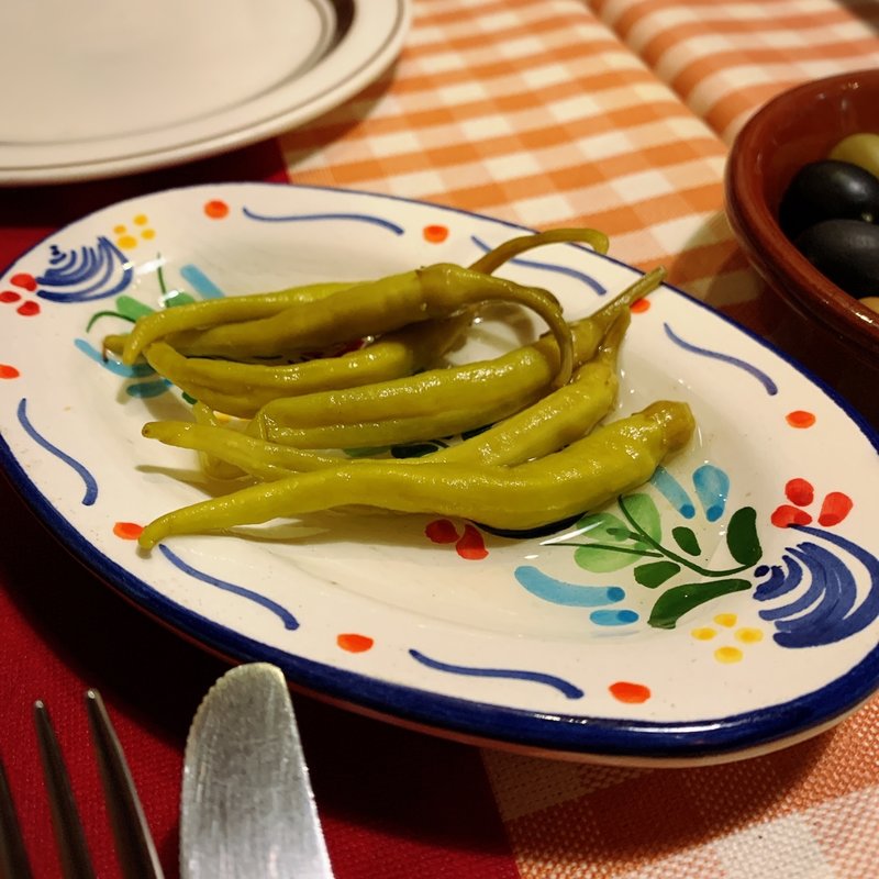 青唐辛子の酢漬け(サル イ アモール （Sal y Amor）)