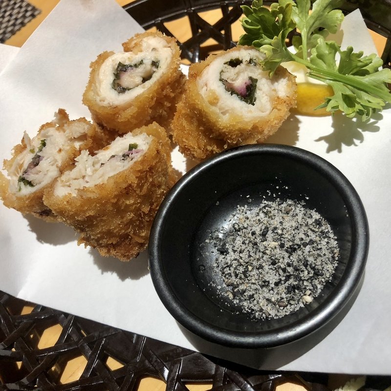 しそ巻きササミフライ(和創居酒屋 辰家 （わそういざかや たつや）)