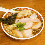 白河中華そば「焼豚雲呑麺」(2020月12月)