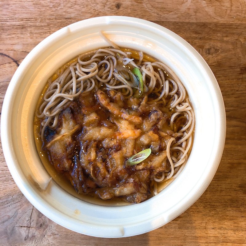 かき揚げ二八そば(セブン-イレブン 台東浅草橋3丁目店)