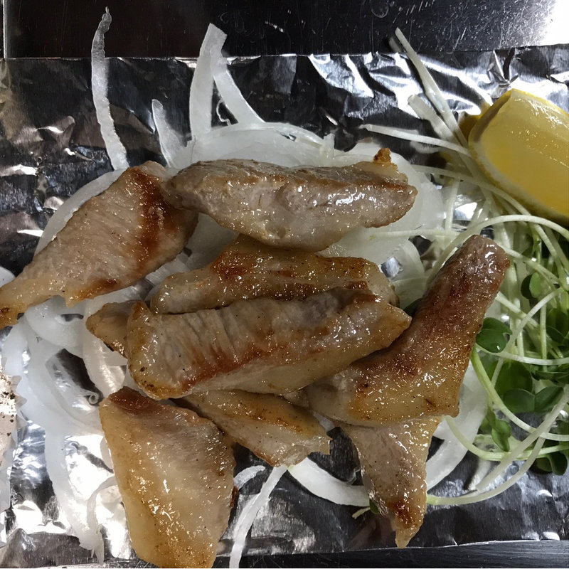 豚トロ塩焼き(鉄板ダイニング OKONOMIYA)