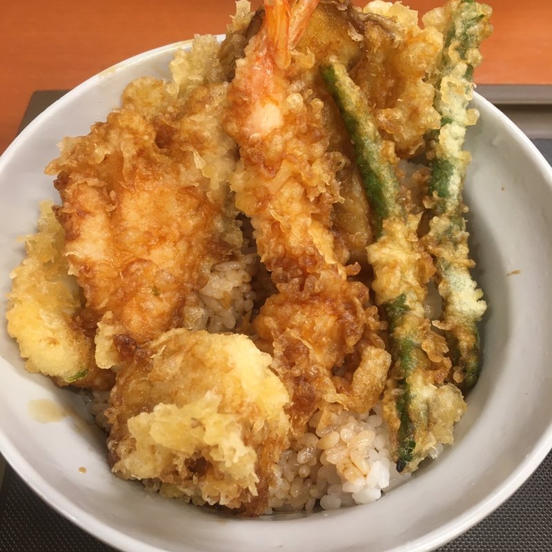 オールスター天丼　並盛(天丼てんや 渋谷地下鉄ビル店)