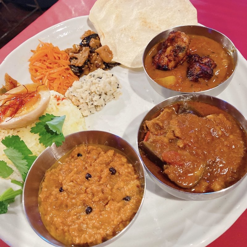 本日のメニュー（楊貴妃プレート）(クーリターリ（間借り先:ムロ・ルカーノ）)