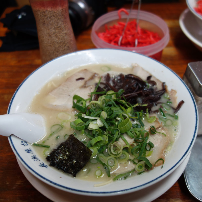 チャーシューメン(長浜屋台 一心亭 本店)