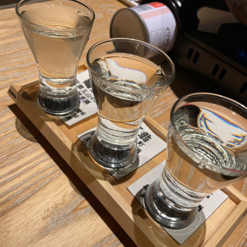 日本酒3種飲み比べ(居様 （IZAMA）)