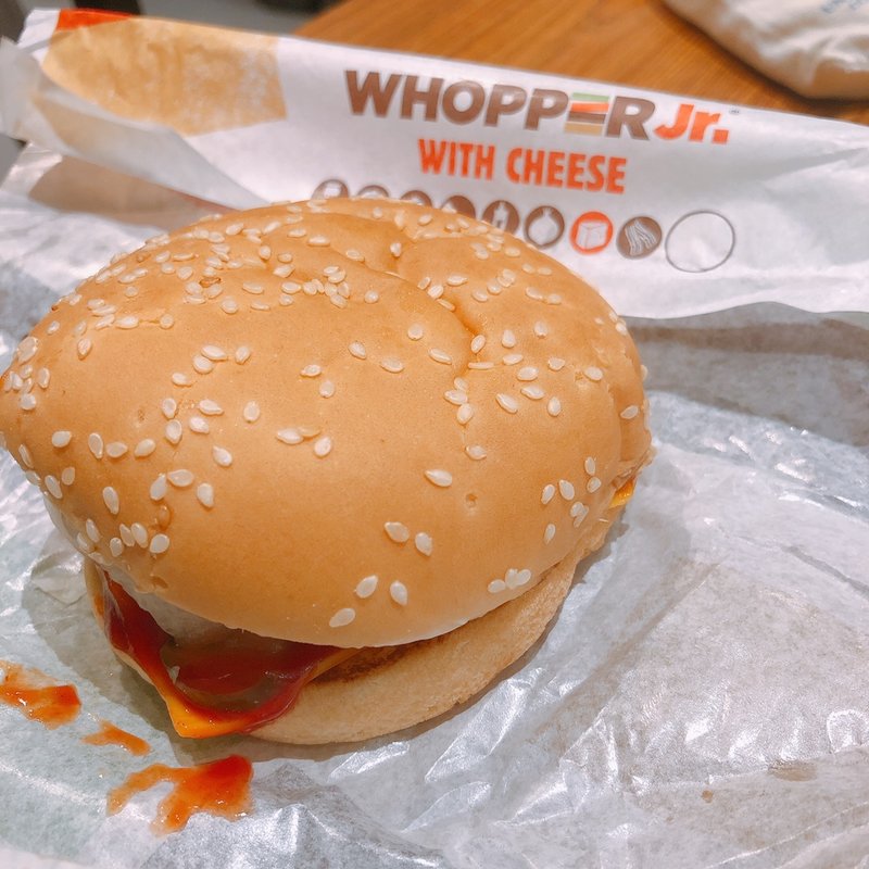 ワッパーJrチーズ(バーガーキング 綱島駅前店)