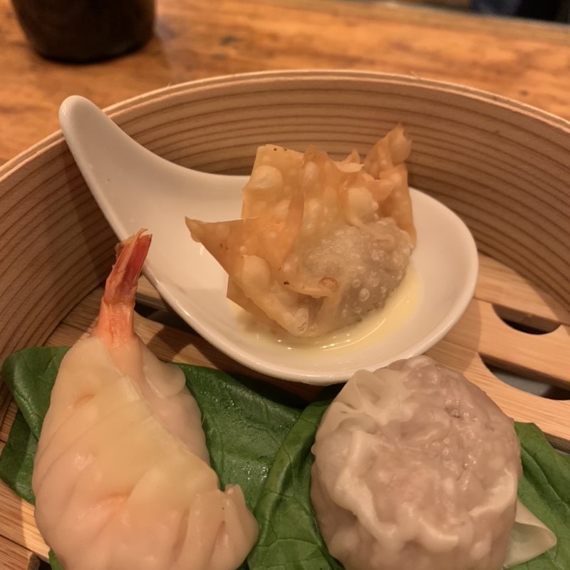 おきまりコース　鴨点心3種(十番 無鴨黒)