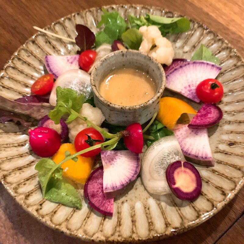 自家製味噌のバーニャカウダ(室町二條 みのや)