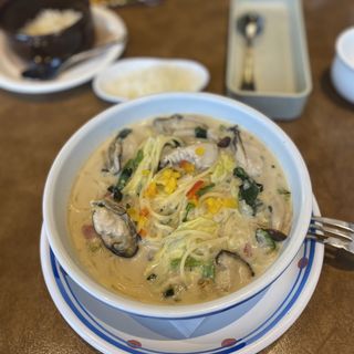 ふわふわチーズと牡蠣のクリームスープ(ジョリーパスタ 府中西原店 )