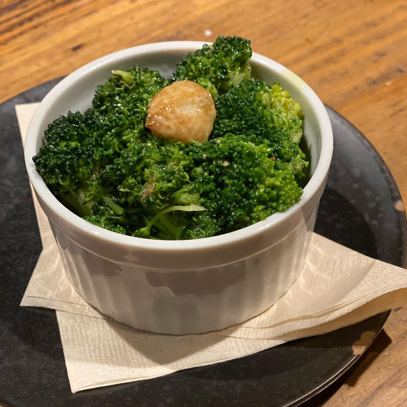 ブロッコリーのアーリオ・オーリオ(bistro & grill me at park)