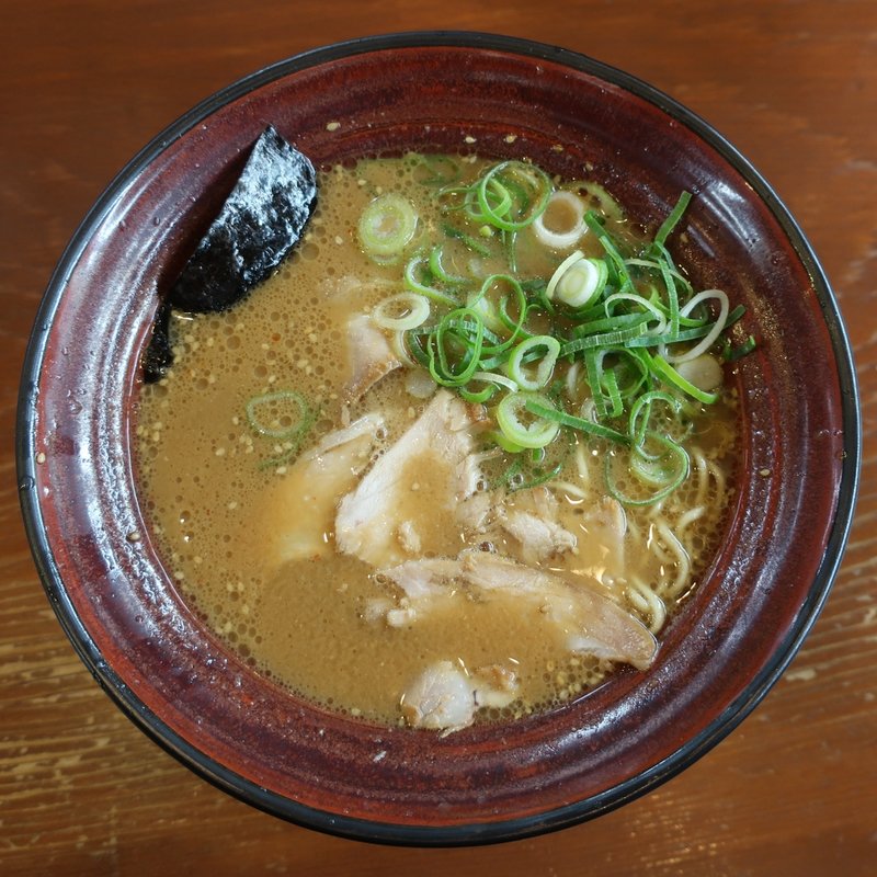 味噌とんこつラーメン(武蔵ラーメン 大牟田店)