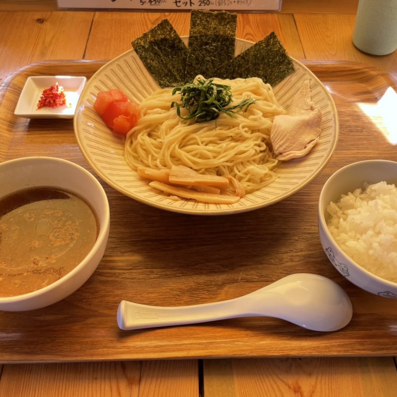 アサリのつけ麺(らーめんあたりや)