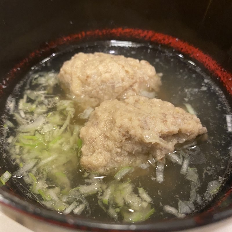 イワシのつくね(鮨処 舟 浅草)