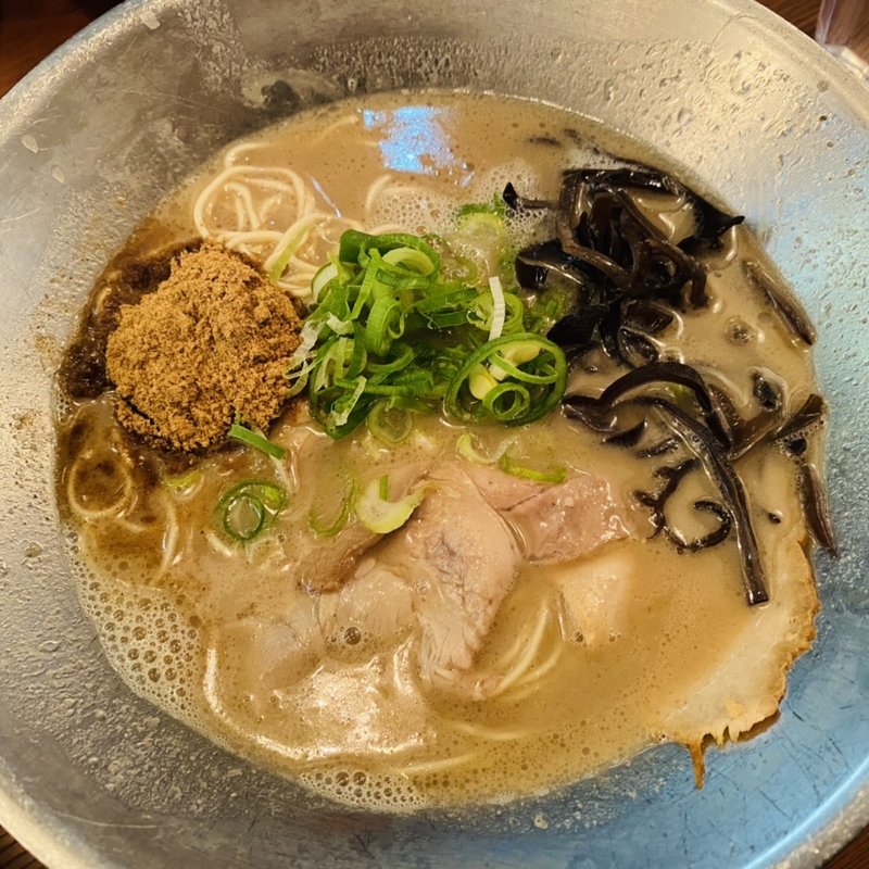 かつお節とんこつ(らーめん 極 阿倍野筋店)