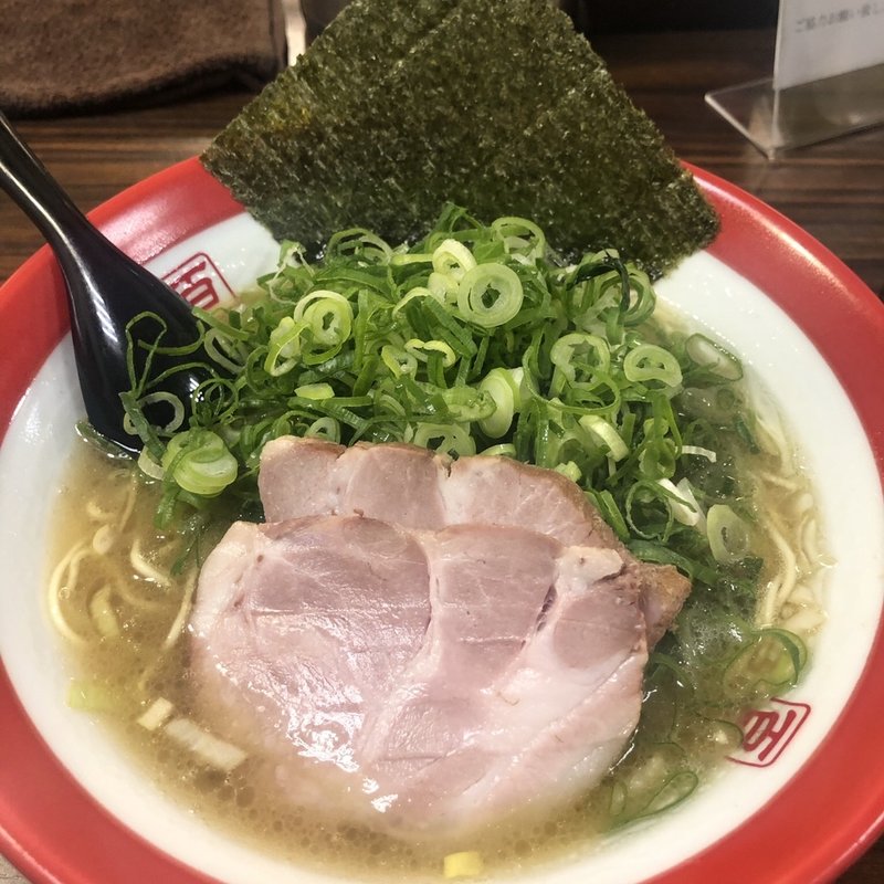 細麺・九条ねぎ(百麺 中目黒 （ぱいめん）)