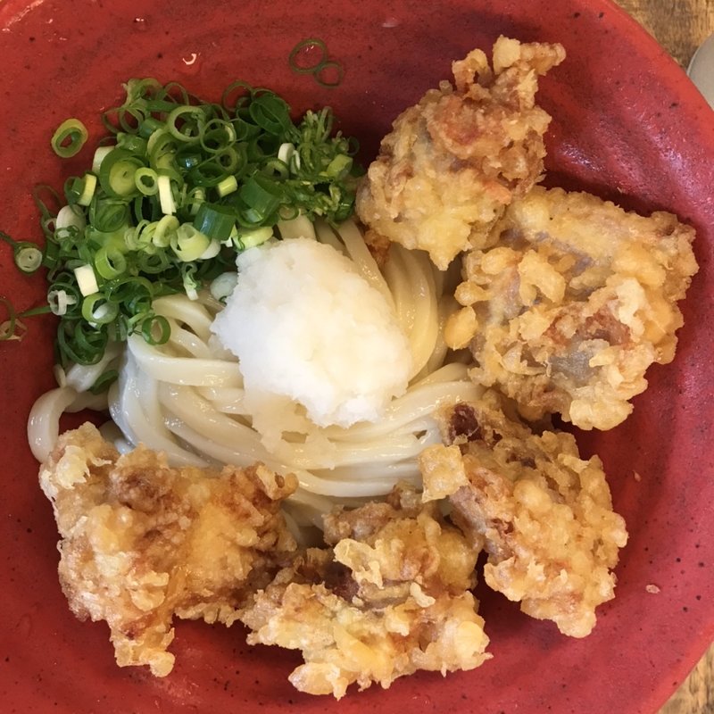 とり天生醤油ぶっかけ(ゆうすけ)