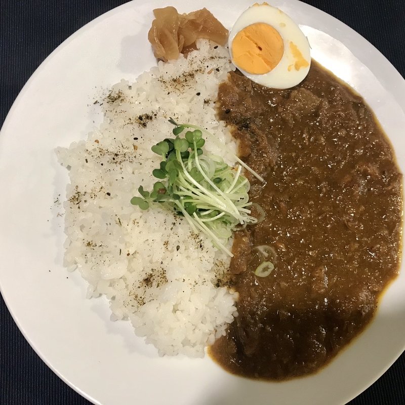 牛すじカレー(モンキーカレー)