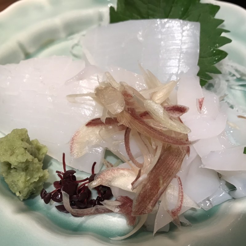 アオリイカ　お刺身(懐郷)