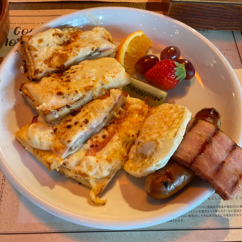 クロックムッシュブレックファースト(キハルブラッセリー)