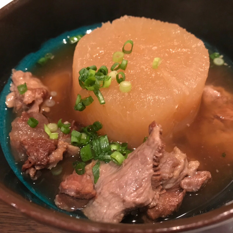 牛すじ大根(懐郷)