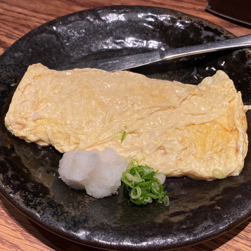 究極のだし巻き(旬香旬菜　まんまる （創作和食ダイニング）)