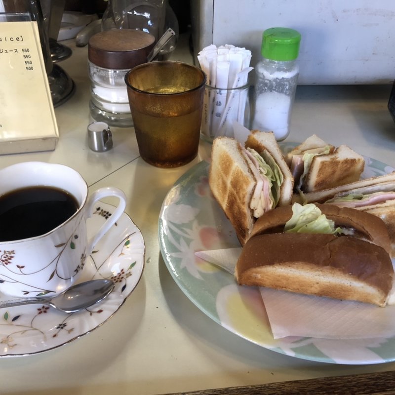 ハムトースト  (喫茶ヨタロー)