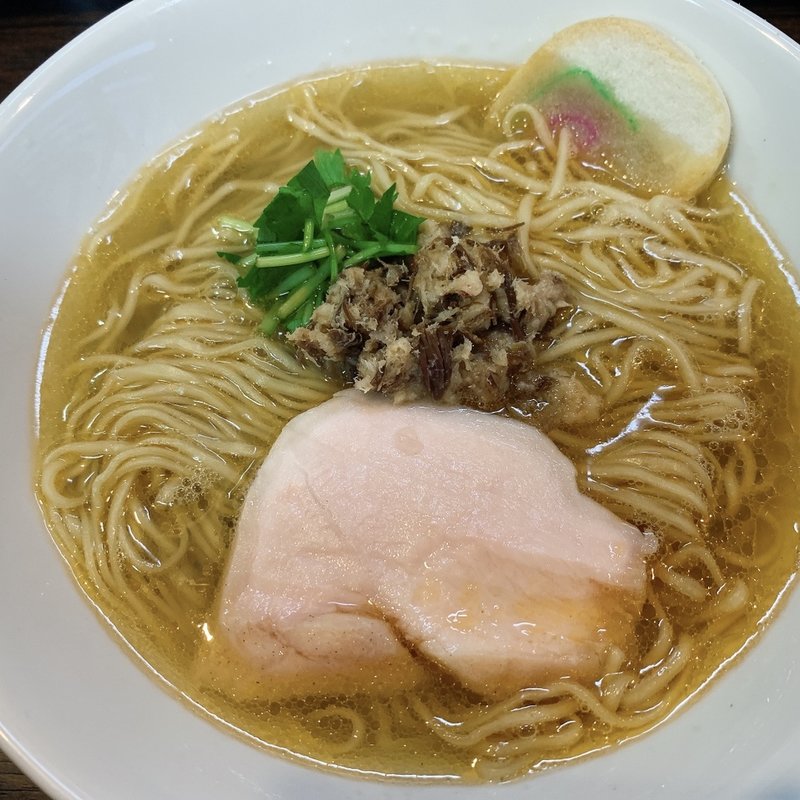 多重鮮魚中華そば(中華そば 梟)