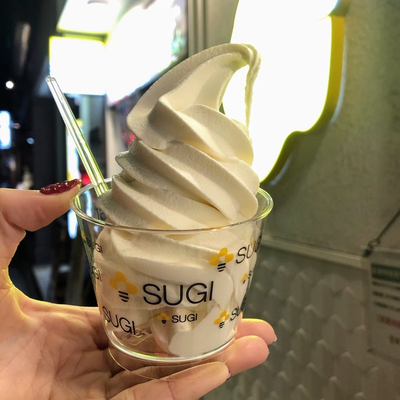 はちみつソフト(杉養蜂園 自由が丘店)