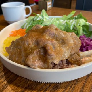 Ginger pork plate(ミルリトンカフェ)