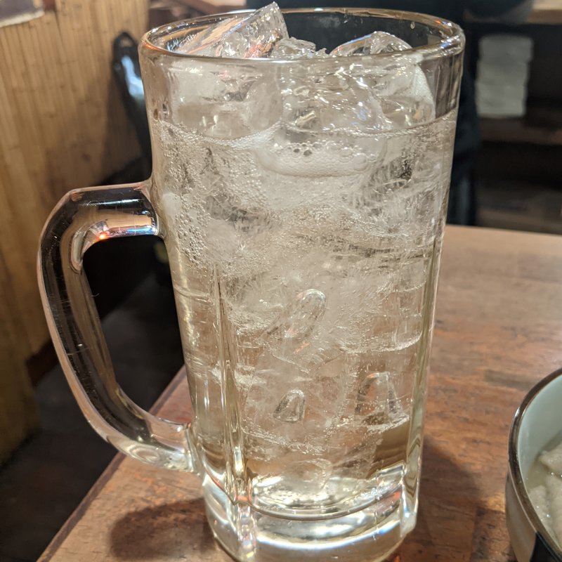 ハイボール大(100円やきとり 溝の口中央酒場 とり玉)