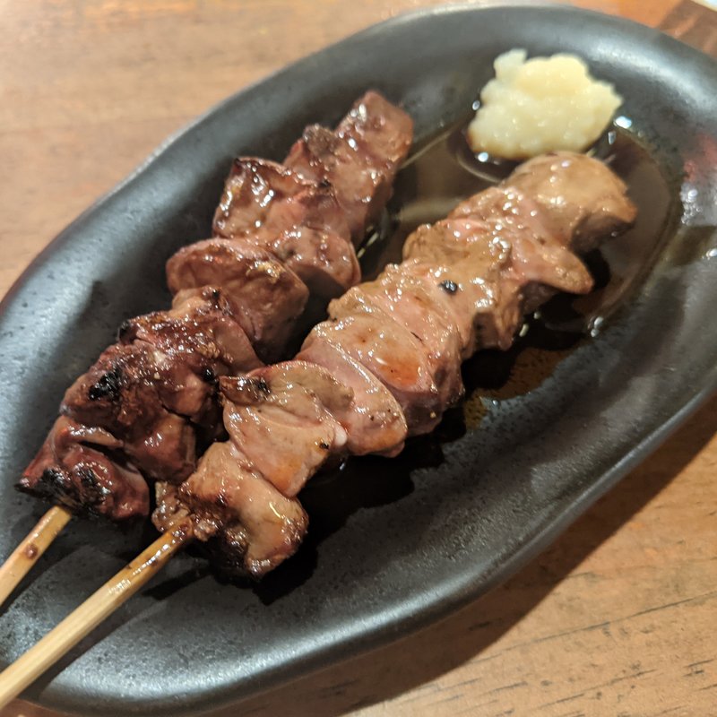 レバー(100円やきとり 溝の口中央酒場 とり玉)