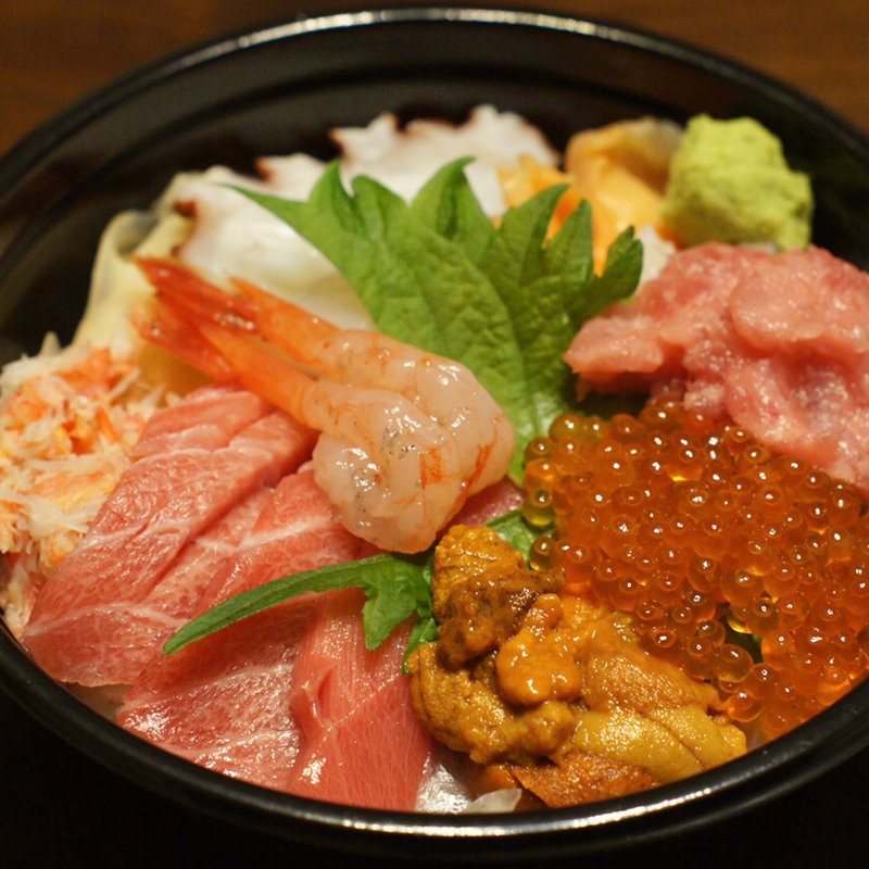 特上海鮮丼(鮨たじま  中野坂上店)