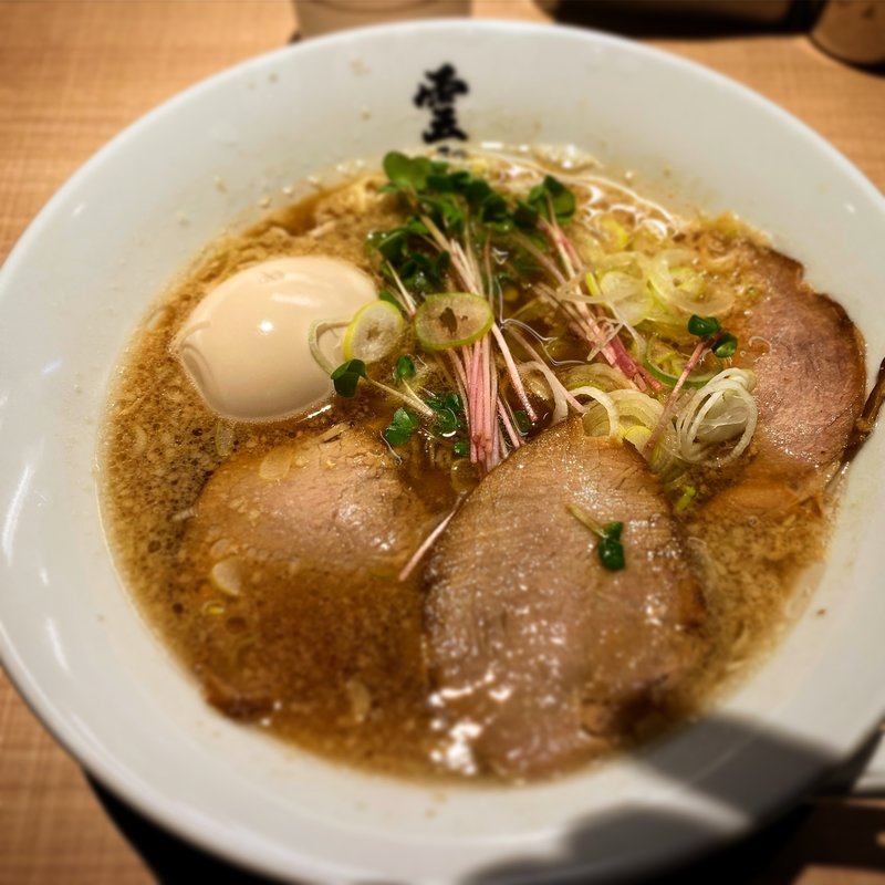 味玉醤油ラーメン(雲雀)