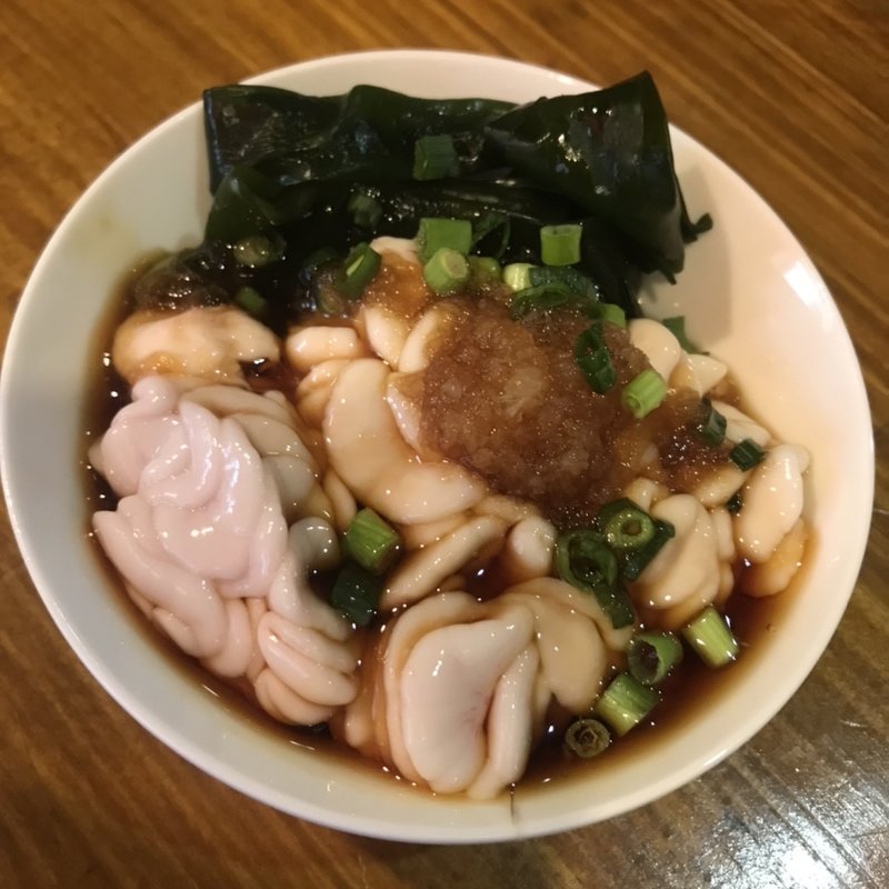 白子ポン酢(新橋四丁目酒場 わっつり)