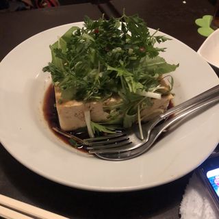 豆腐とハーブのサラダ(幸せのはし)