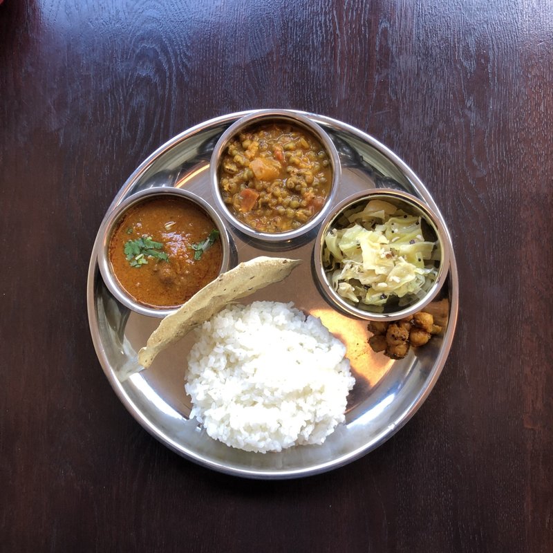 カレープレート(パパプウル)