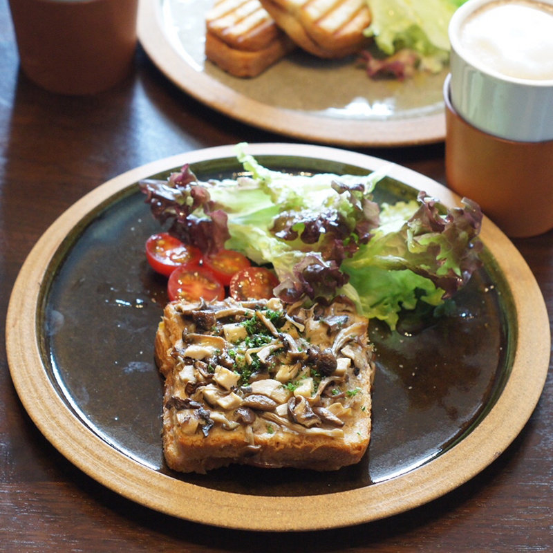 茸のクロックムッシュ(ル パン ドゥ ジョエル・ロブション ニュウマン新宿店)