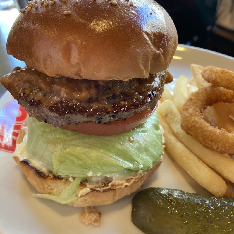 ポルチーニクリームバーガー(ブラザーズ 人形町本店 （BROZERS'）)